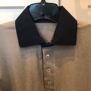 Alial Fital Custom Polo Used. Grey, Navy/Red